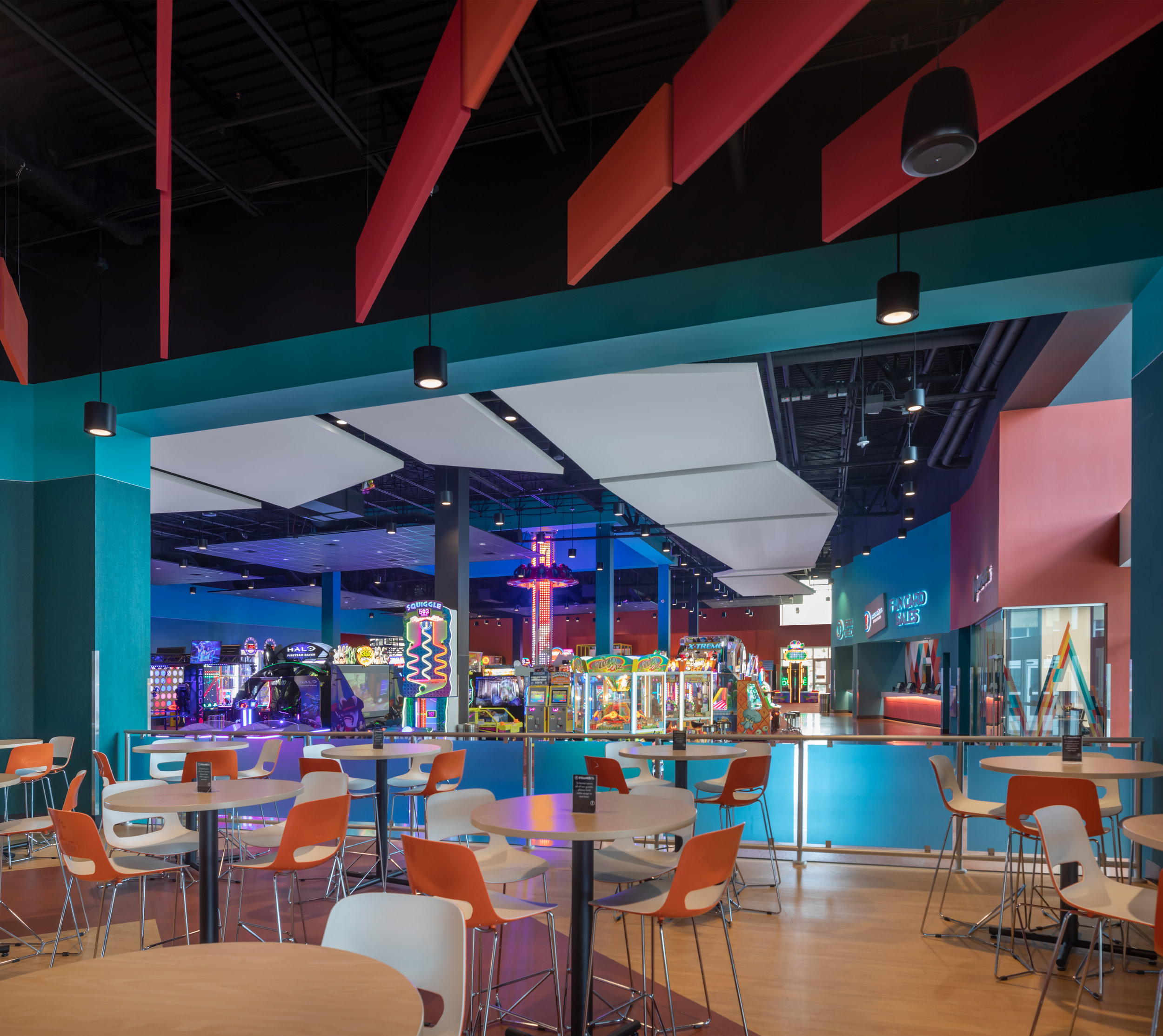 1. Second photo and gallery – Dining Inside Frankie's showing dining area