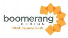 Boomerang Design Logo